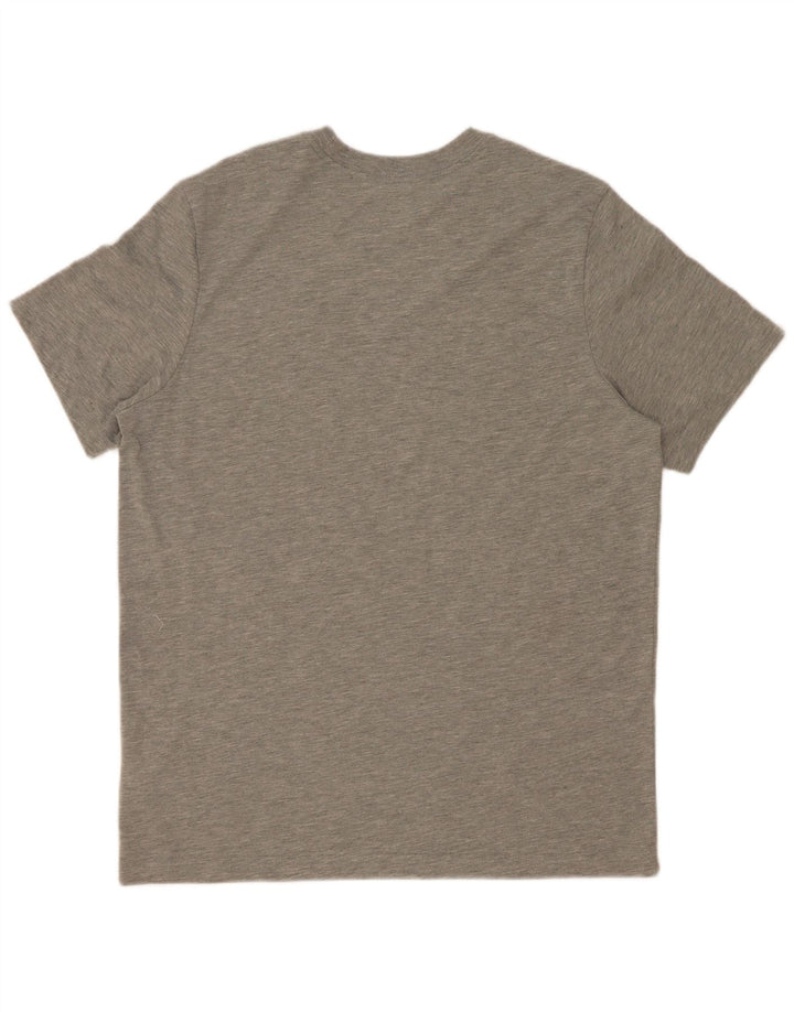 Nike Dri Fit majica kratkih rukava velika siva poliesterska majica kratkih rukava