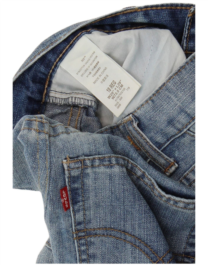 LEVI'S Djevojčice 505 sužene traperice 15-16 godina W29 L29 plavi pamuk