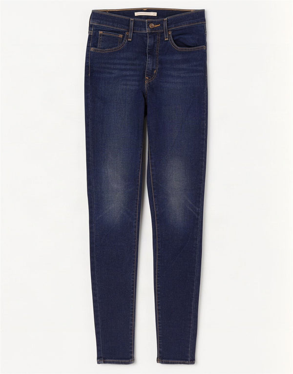 Levi's ženske Mile High super skinny traperice W27 L32 plavi pamuk
