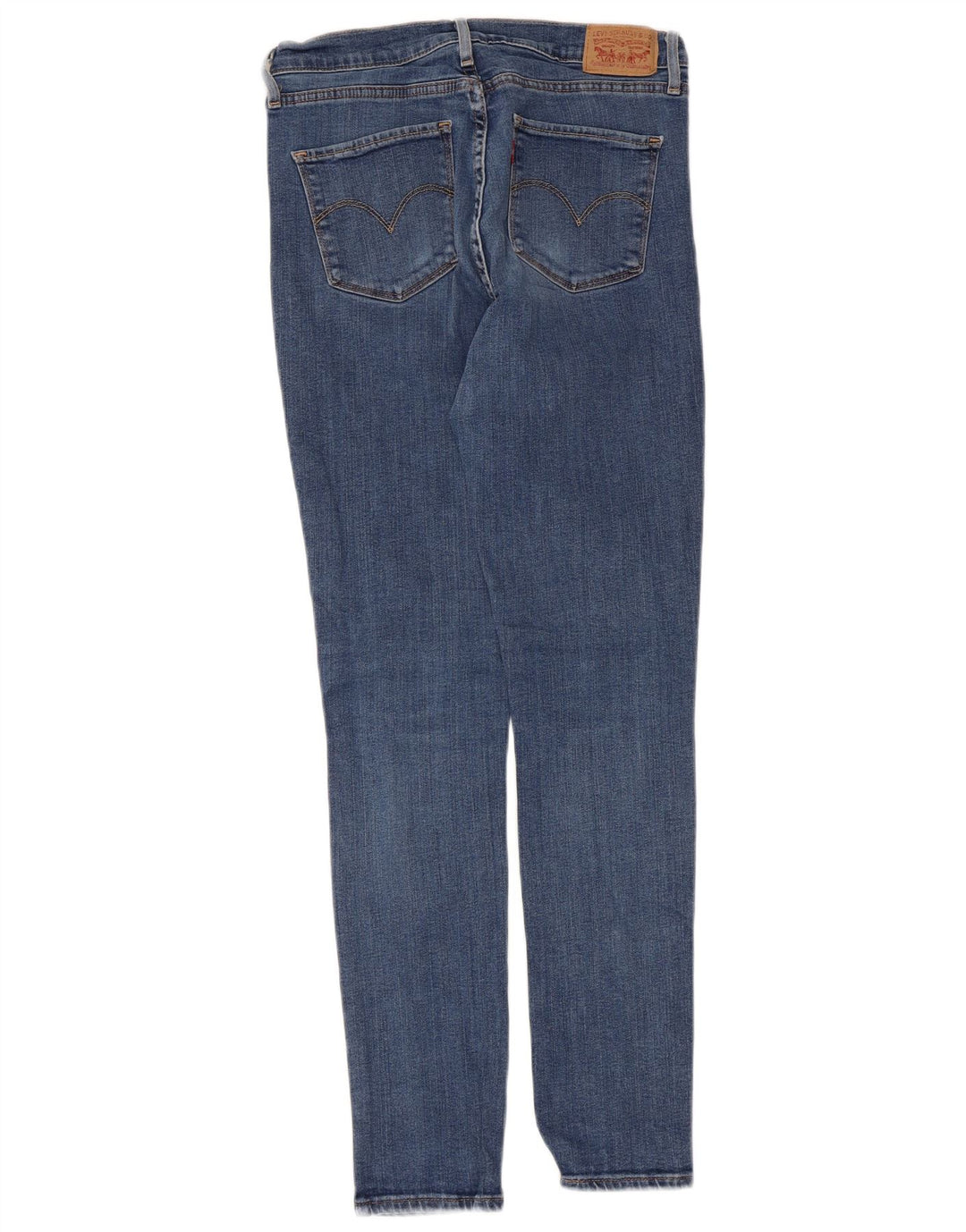 Levi's ženske uske traperice W30 L30 plavi pamuk