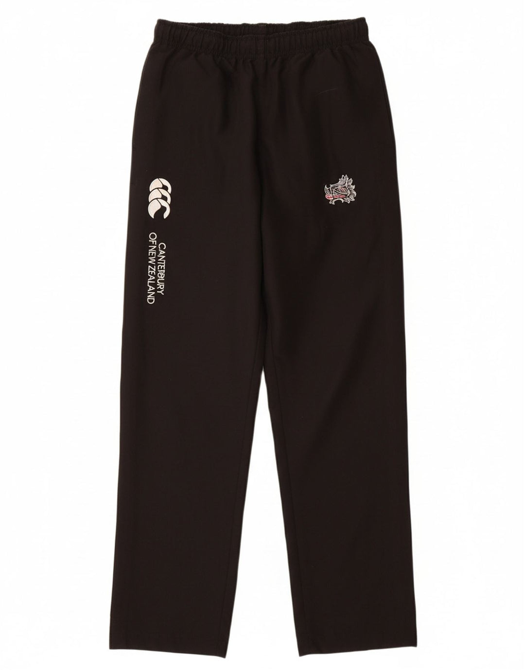 CANTERBURY Vjetrovke s grafičkim motivima za dječake, 13-14 godina, crne poliesterske hlače