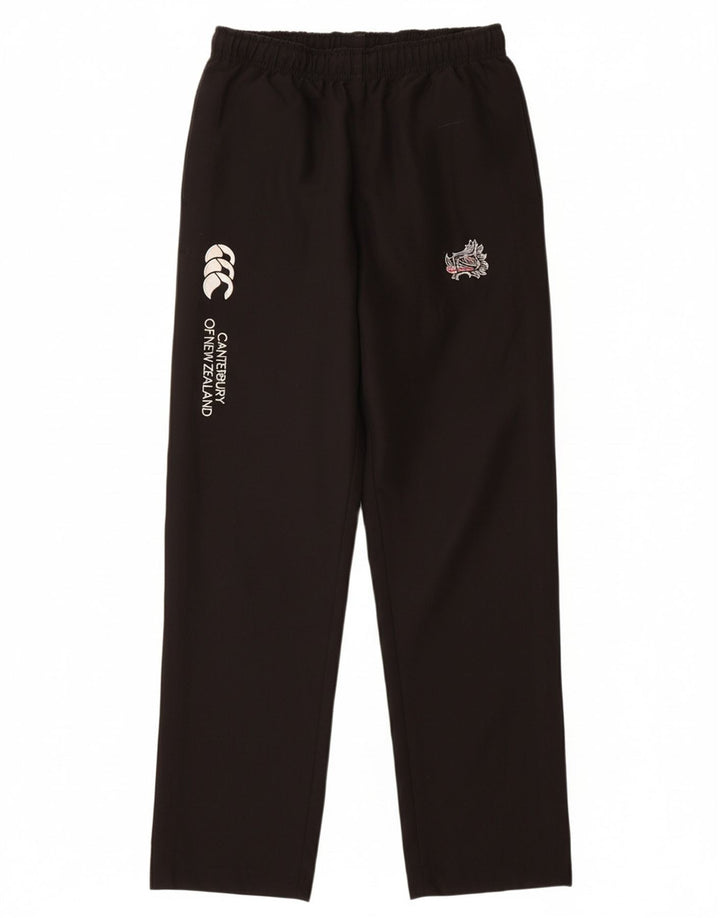 CANTERBURY Vjetrovke s grafičkim motivima za dječake, 13-14 godina, crne poliesterske hlače