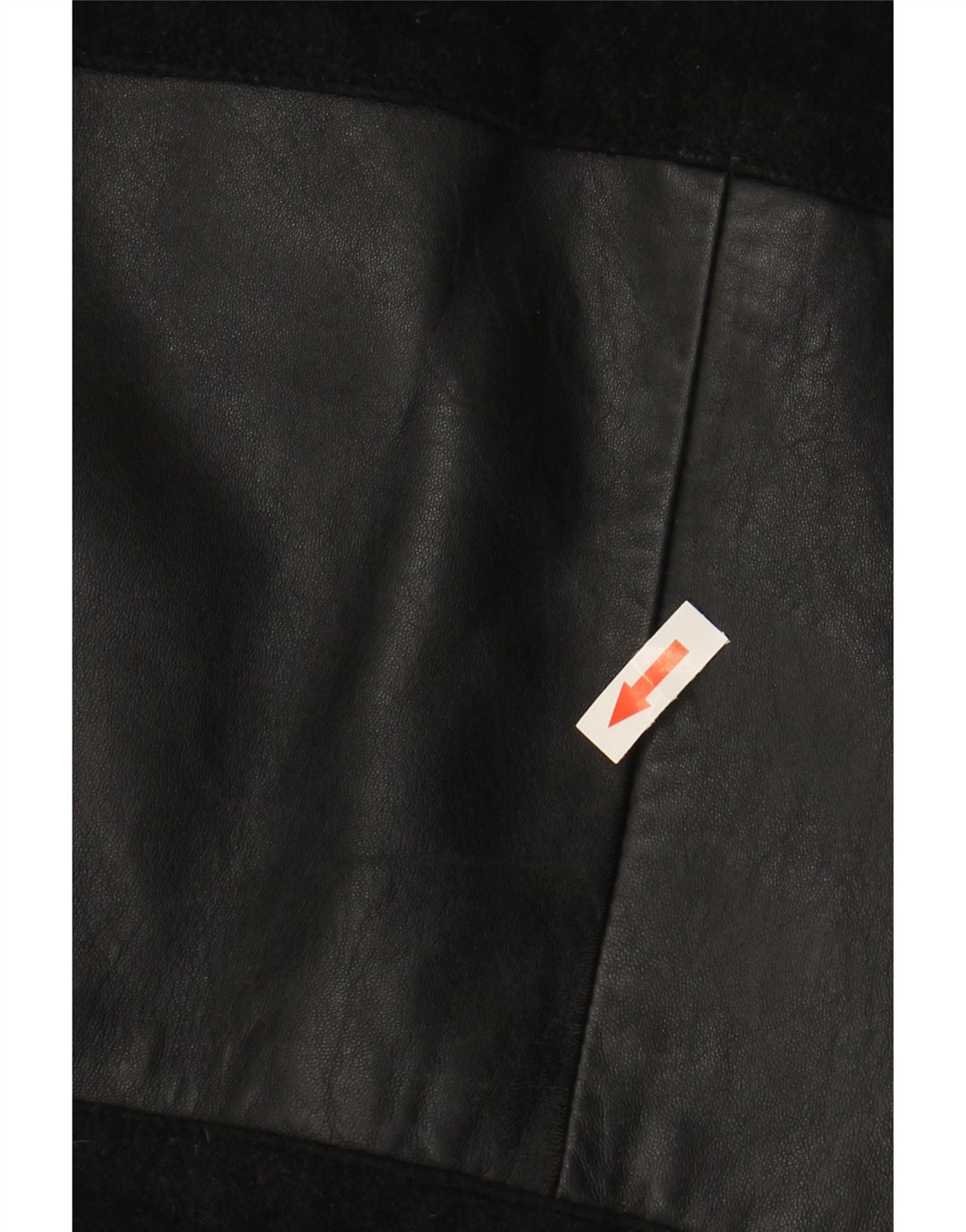 VINTAGE ženska jakna od brušene kože IT 48 XL crna