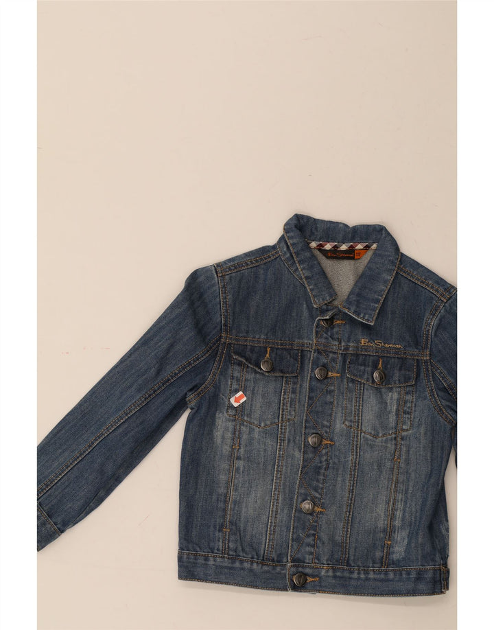 BEN SHERMAN Boys Denim Jacket 5-6 Years Blue Cotton Vintage Ben Sherman and Second-Hand Ben Sherman from Messina Hembry 