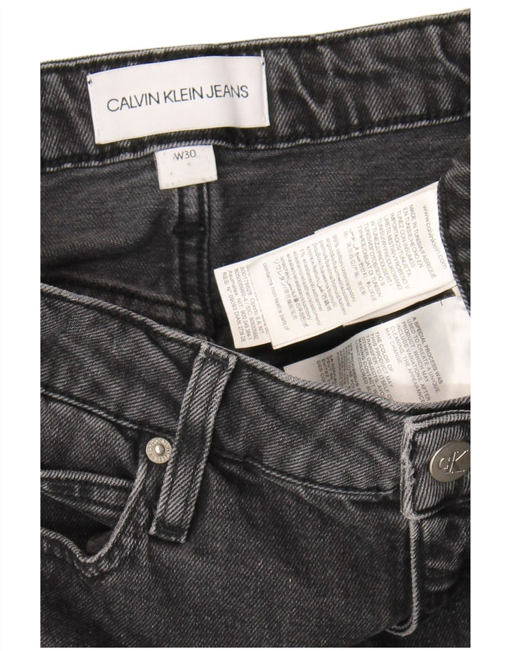 Calvin Klein ženska traper suknja W30 srednje sivi pamuk