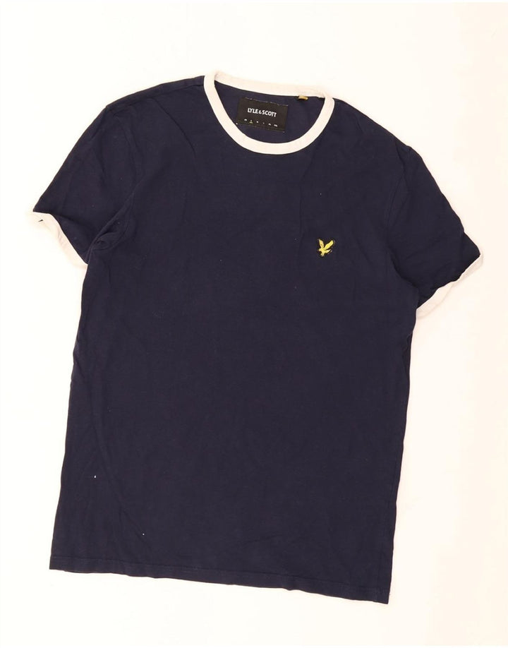 LYLE & SCOTT Muška majica kratkih rukava Mala tamnoplava pamuk
