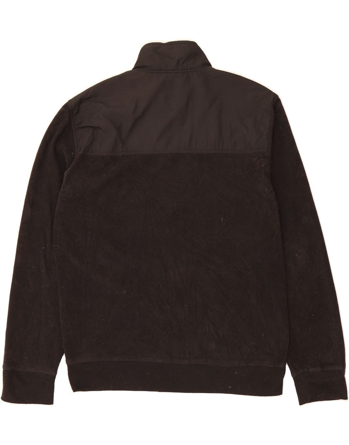 RUSSELL ATHLETIC Mens Fleece Jacket UK 40 Large Black Polyester Vintage Russell Athletic and Second-Hand Russell Athletic from Messina Hembry 