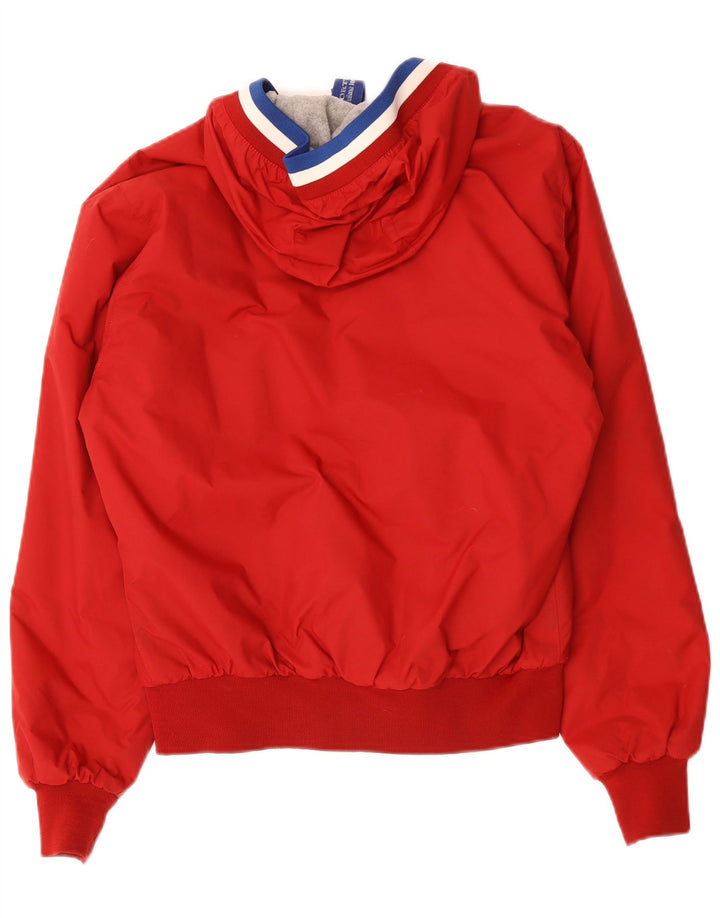 North Sails muška bomber jakna s kapuljačom UK 36 mali crveni poliester