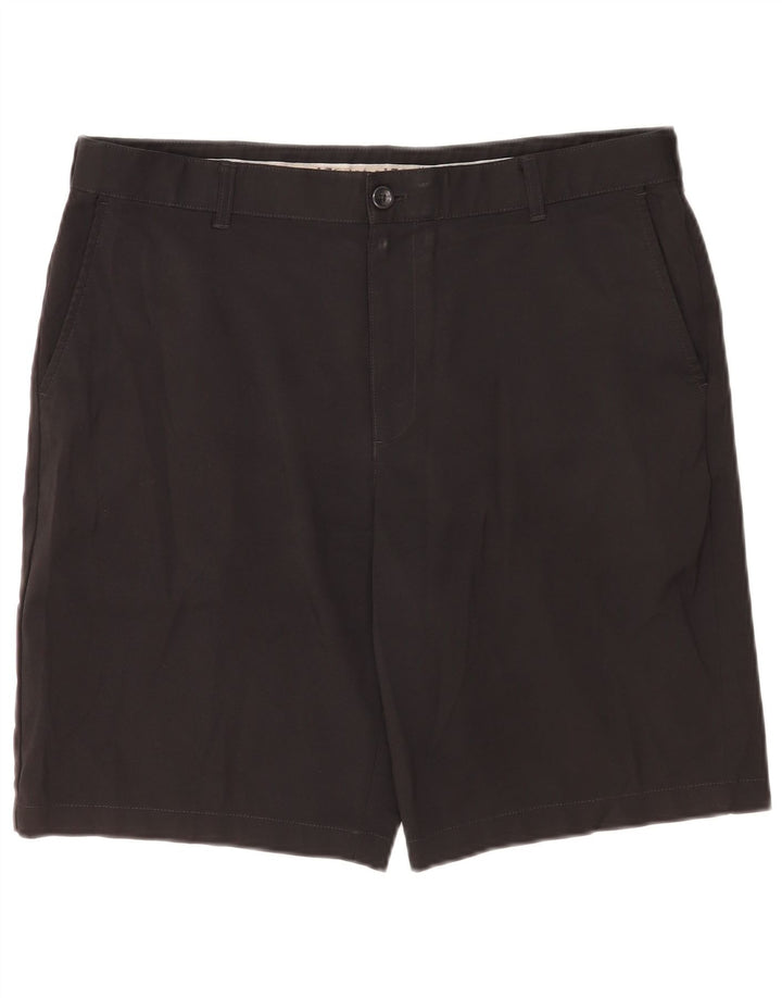 Izod muške chino kratke hlače W36 veliki crni poliester
