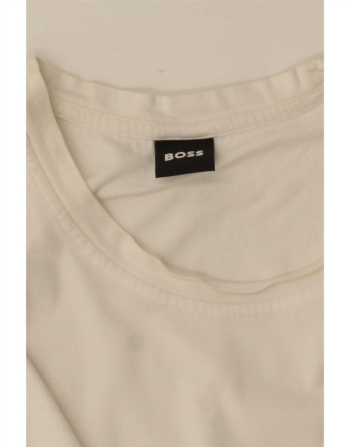 Muška majica kratkih rukava Hugo Boss XL Bijela
