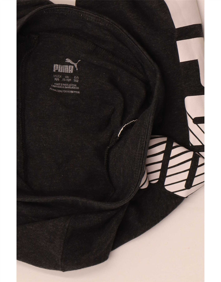 Puma tajice za djevojčice Graphic 11-12 Years Gray
