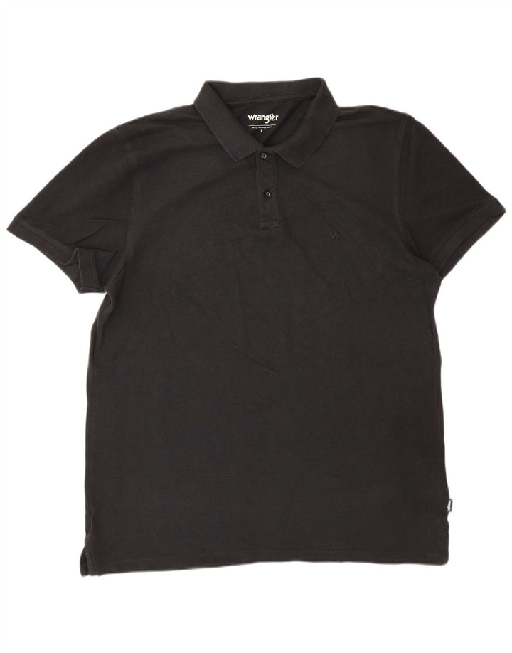 WRANGLER muška polo majica velika crna pamučna