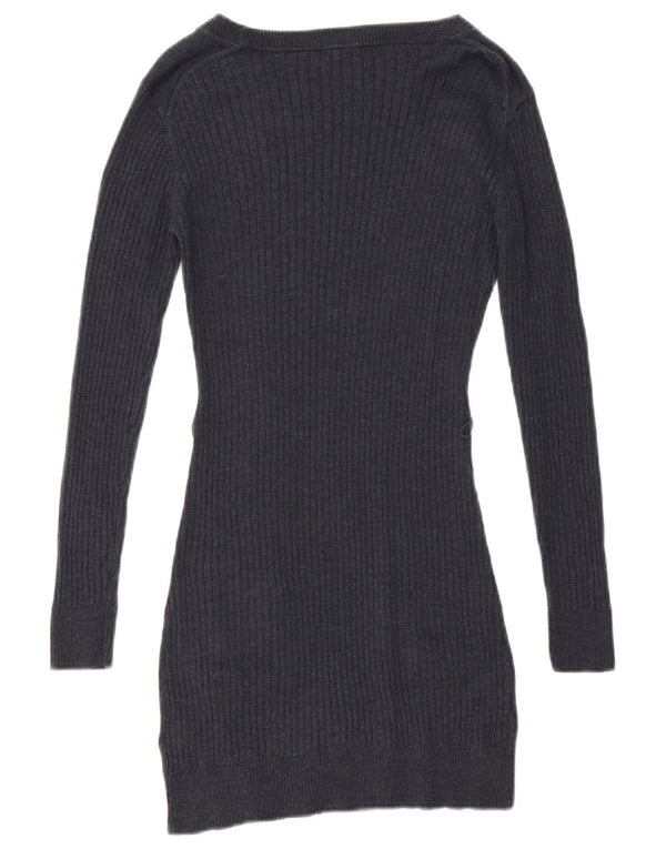 Phase Eight Ženska džemper haljina dugih rukava UK 8 Mala tamnoplava pamuk