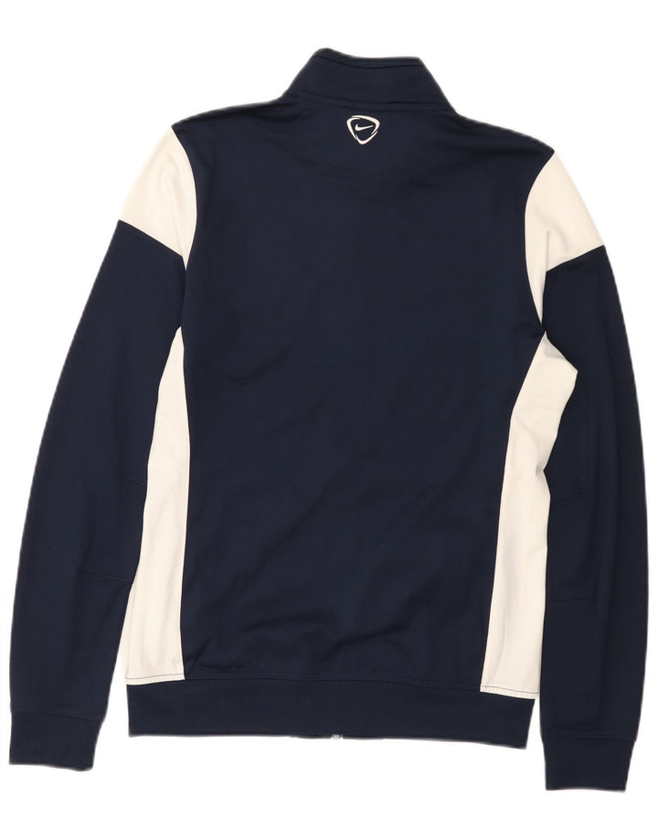 Nike Dri Fit trenirka, gornja jakna srednje tamnoplave boje