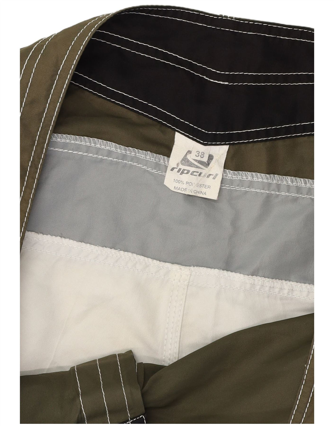 Rip Curl muške kratke hlače za plivanje XL kaki poliester u boji