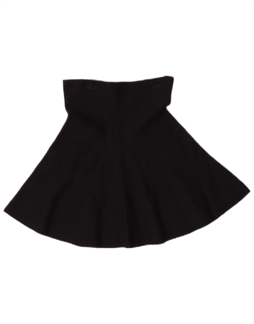 Zara ženska suknja A-kroja visokog struka srednje veličine W24 crna viskoza