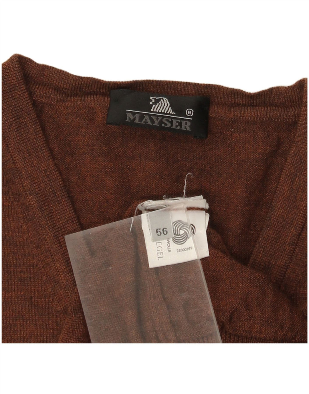 MAYSER Muška majica bez rukava IT 56 XL Smeđa vuna