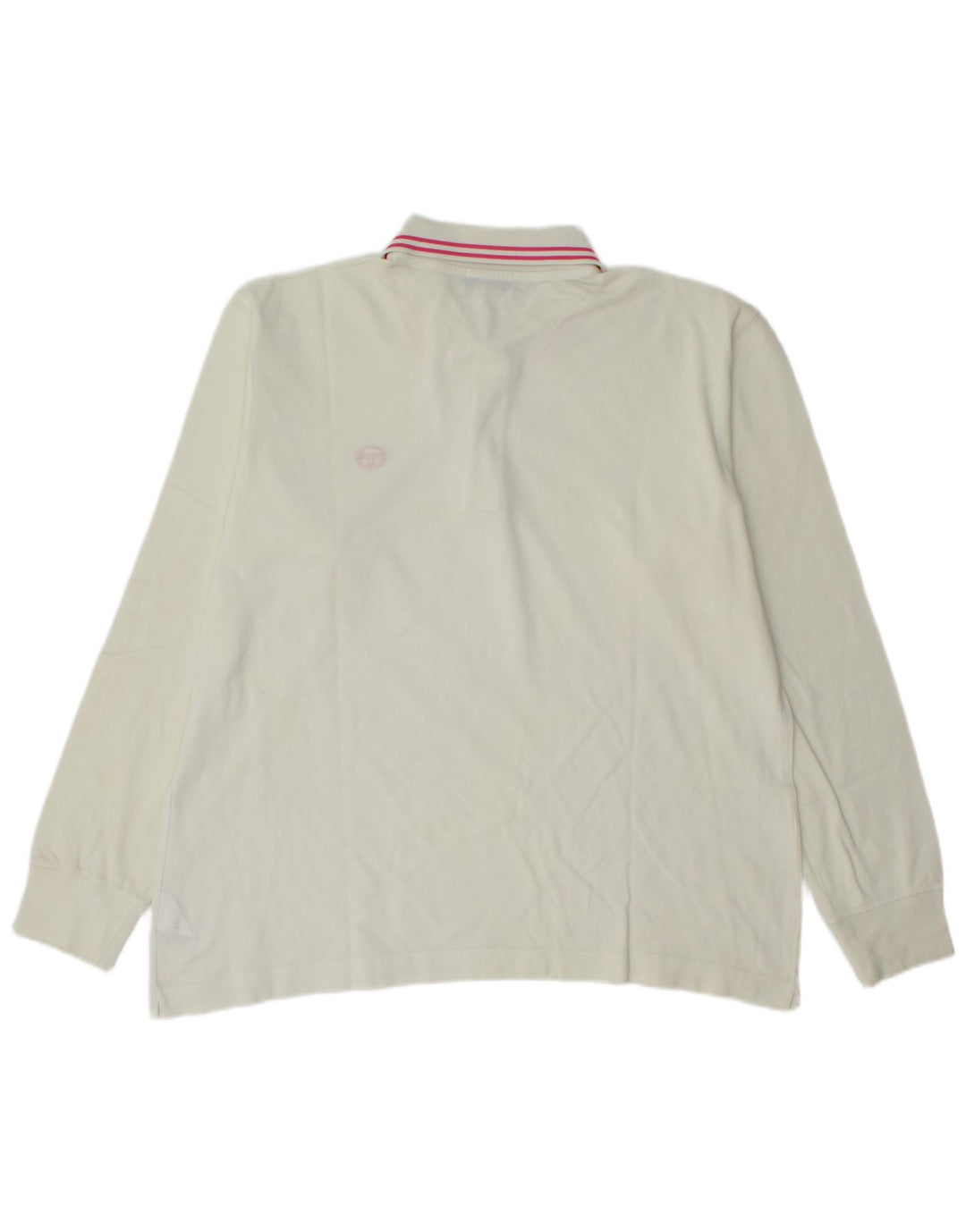 SERGIO TACCHINI Muška polo majica dugih rukava, veliki pamuk od bijele boje