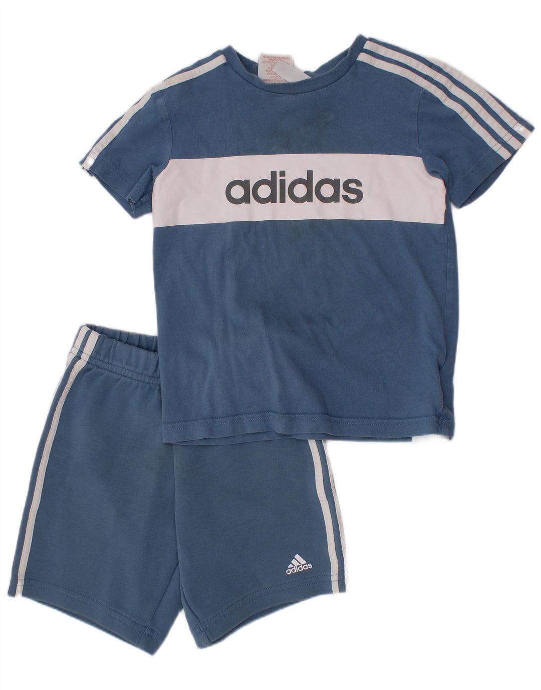 ADIDAS Boys Graphic 2-dijelni set od 3-4 godine plavi pamuk
