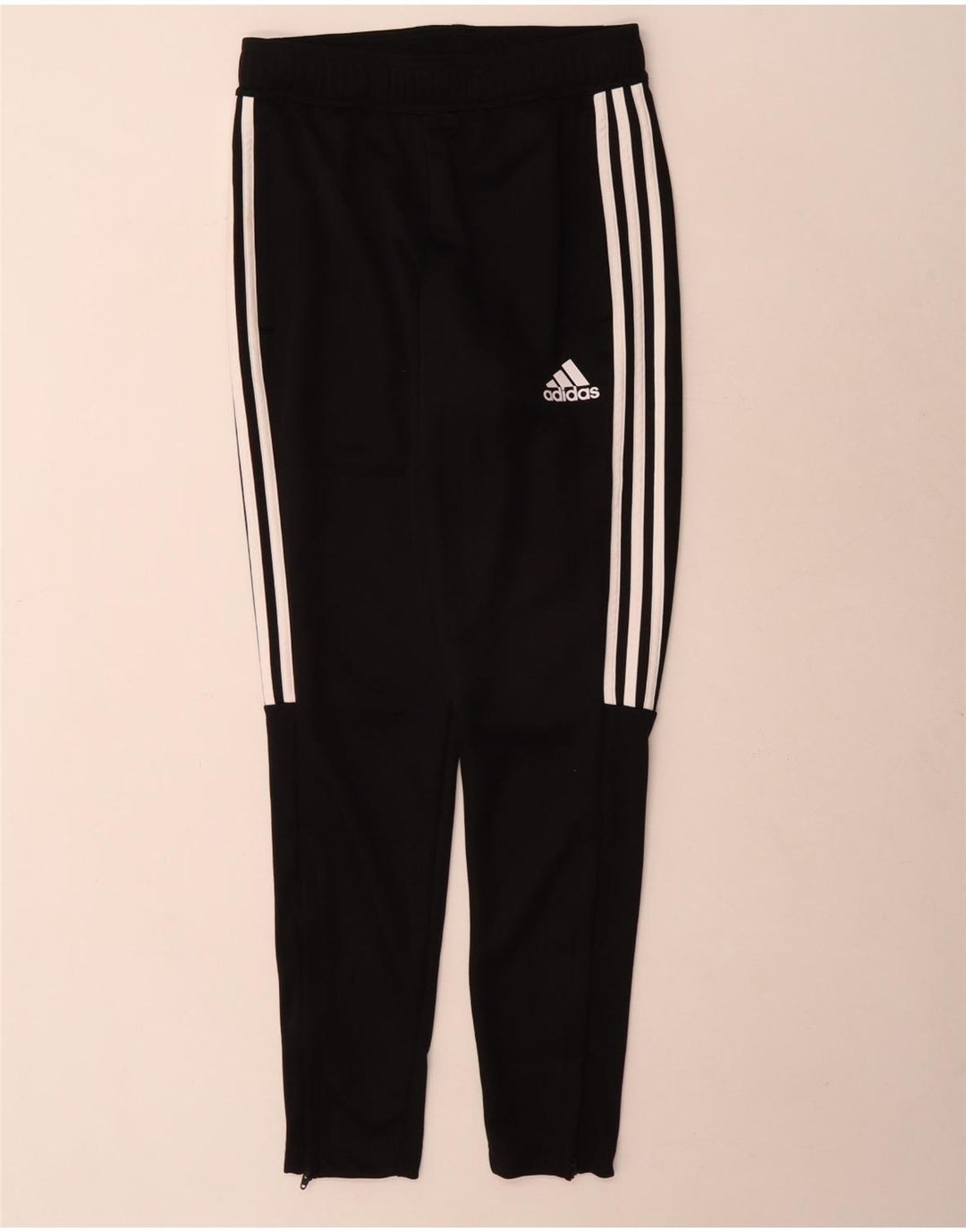 Adidas muške Aeroready hlače za trenirku Male crne poliesterske hlače