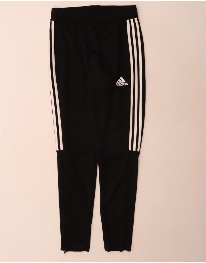 Adidas muške Aeroready hlače za trenirku Male crne poliesterske hlače