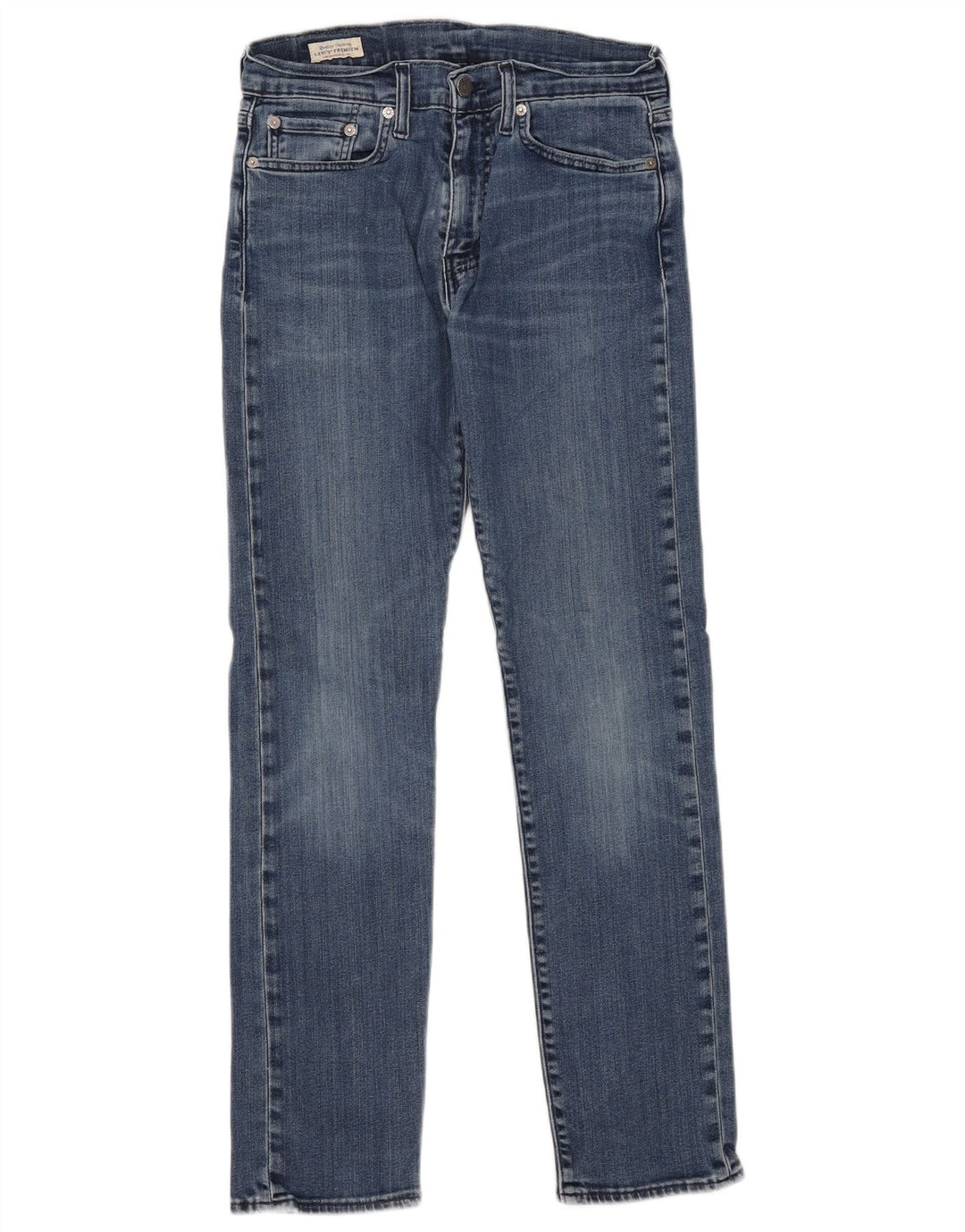 Levi's ženske uske traperice W29 L29 plavi pamuk