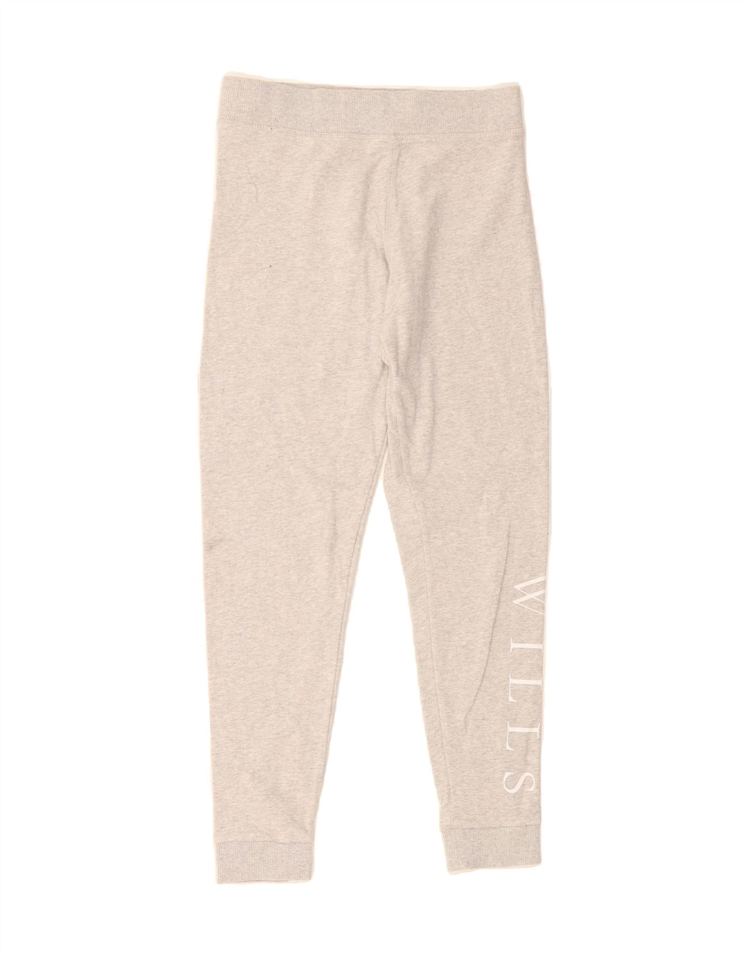JACK WILLS Womens Graphic Leggings UK 8 Small  Grey Cotton Vintage Jack Wills and Second-Hand Jack Wills from Messina Hembry 