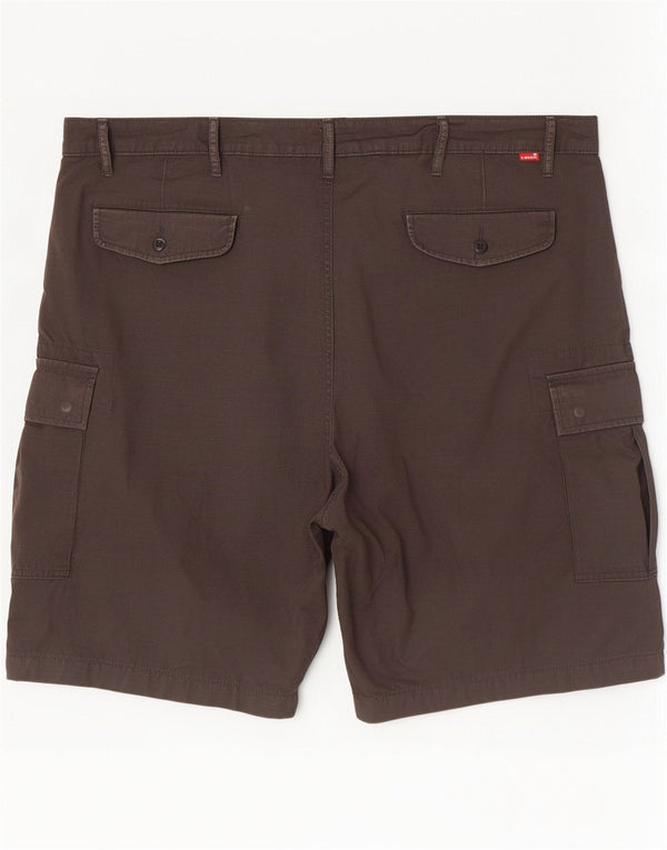 Levi's muške kargo kratke hlače W44 2XL sivi pamuk