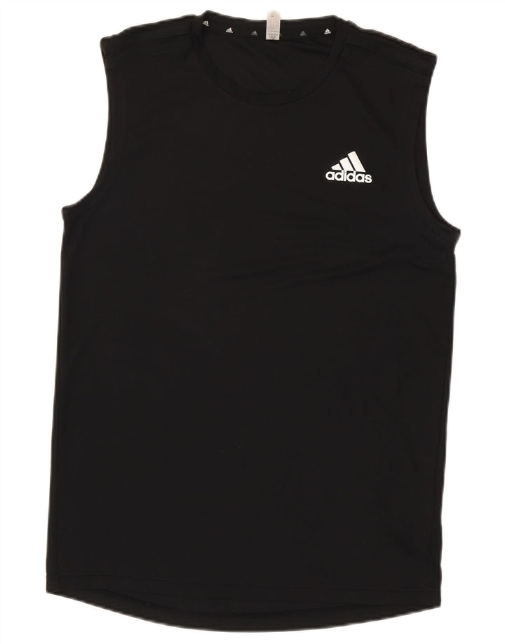 Adidas muški Aeroready gornji dio prsluka mali crni poliester