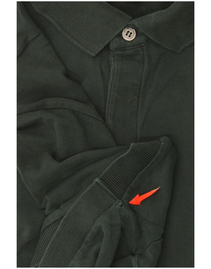 Lacoste muška polo majica standardnog kroja, veličina 4, srednje zeleni pamuk