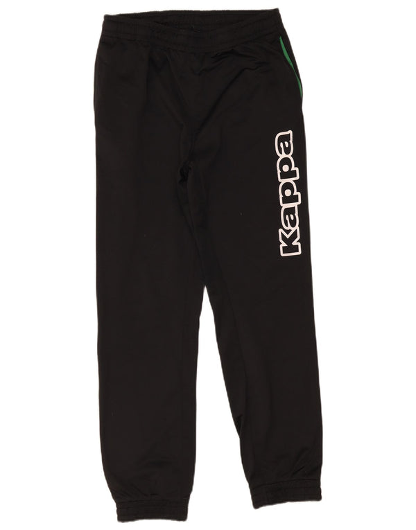 Kappa Boys Graphic Trenirka Hlače Joggers 13-14 godina crni poliester