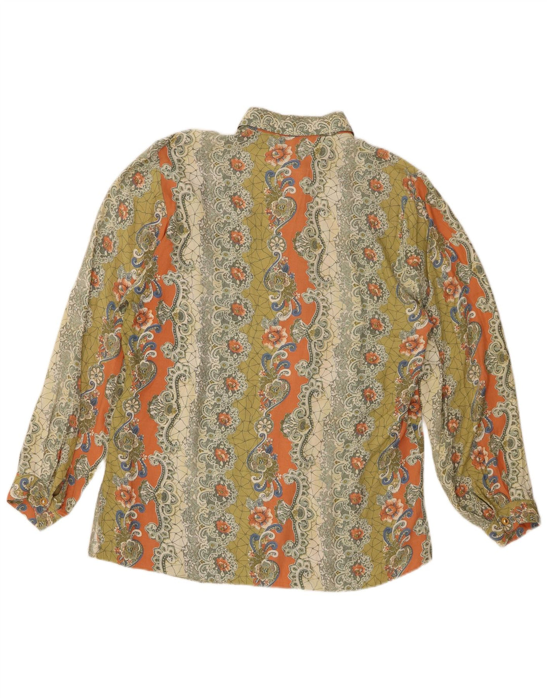 VINTAGE Ženska prevelika košulja bluza EU 40 srednje raznobojna paisley boja