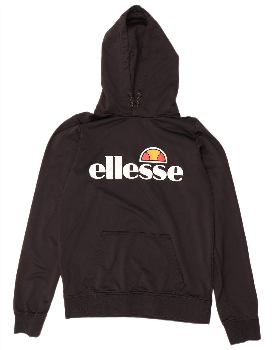 ELLESSE majica s kapuljačom s kapuljačom 13-14 godina, crna