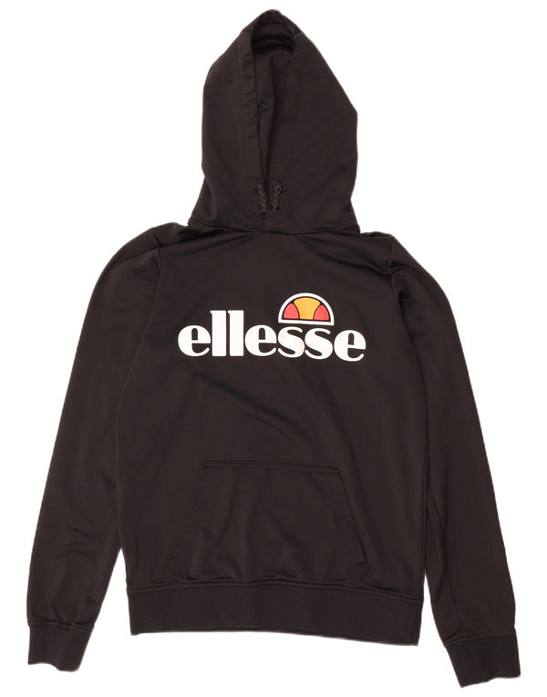 ELLESSE majica s kapuljačom s kapuljačom 13-14 godina, crna