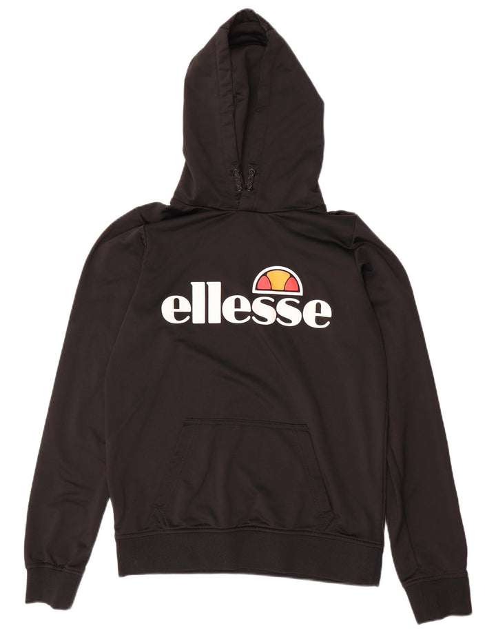 ELLESSE majica s kapuljačom s kapuljačom 13-14 godina, crna