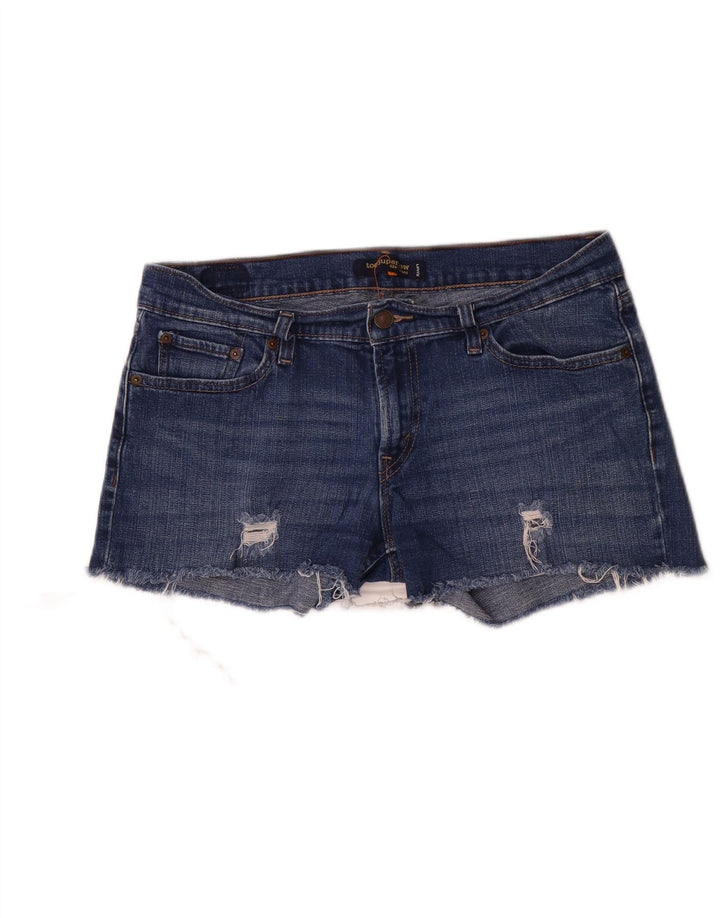 Levi's ženske kratke hlače od trapera 524, super niske US 11 Large W32 plave