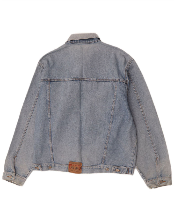 Vintage muška traper jakna UK 40 Large Blue