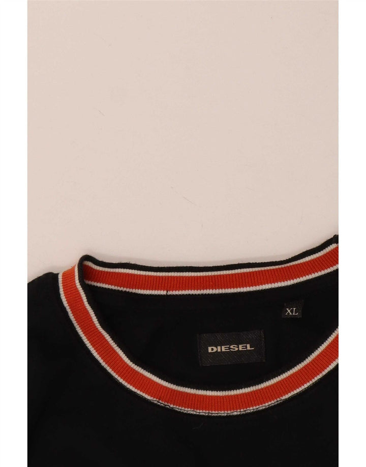 Diesel muška majica kratkih rukava XL Black Colourblock