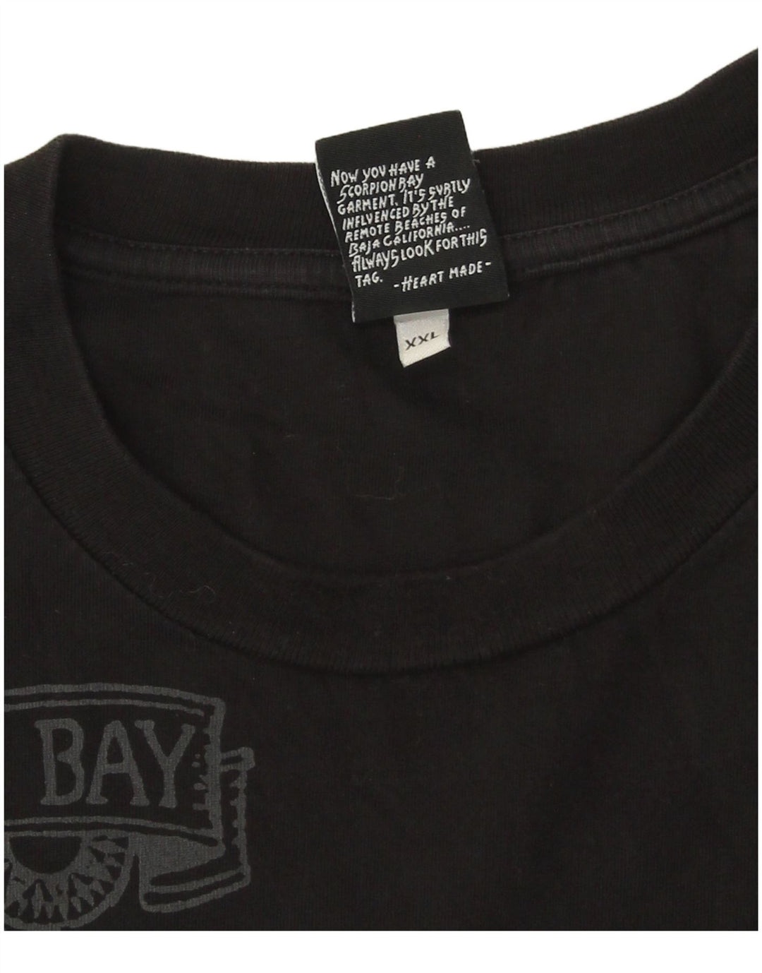 Muška majica dugih rukava Scorpion Bay Graphic 2XL crni pamuk