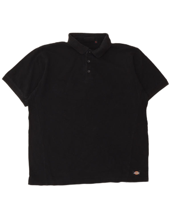 DICKIES muška polo majica s grafičkim motivima XL, crni pamuk