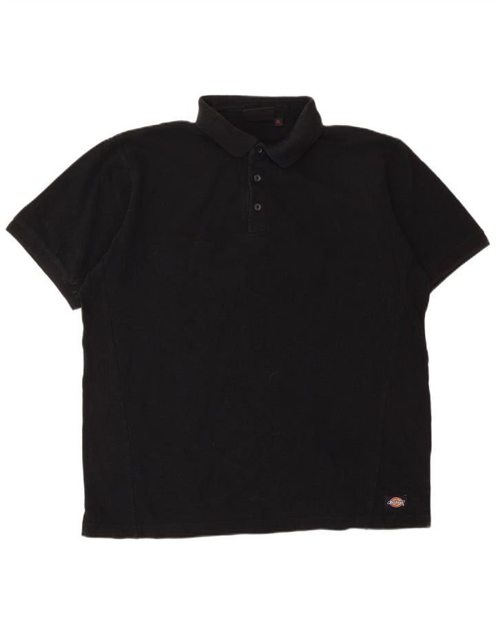 DICKIES muška polo majica s grafičkim motivima XL, crni pamuk