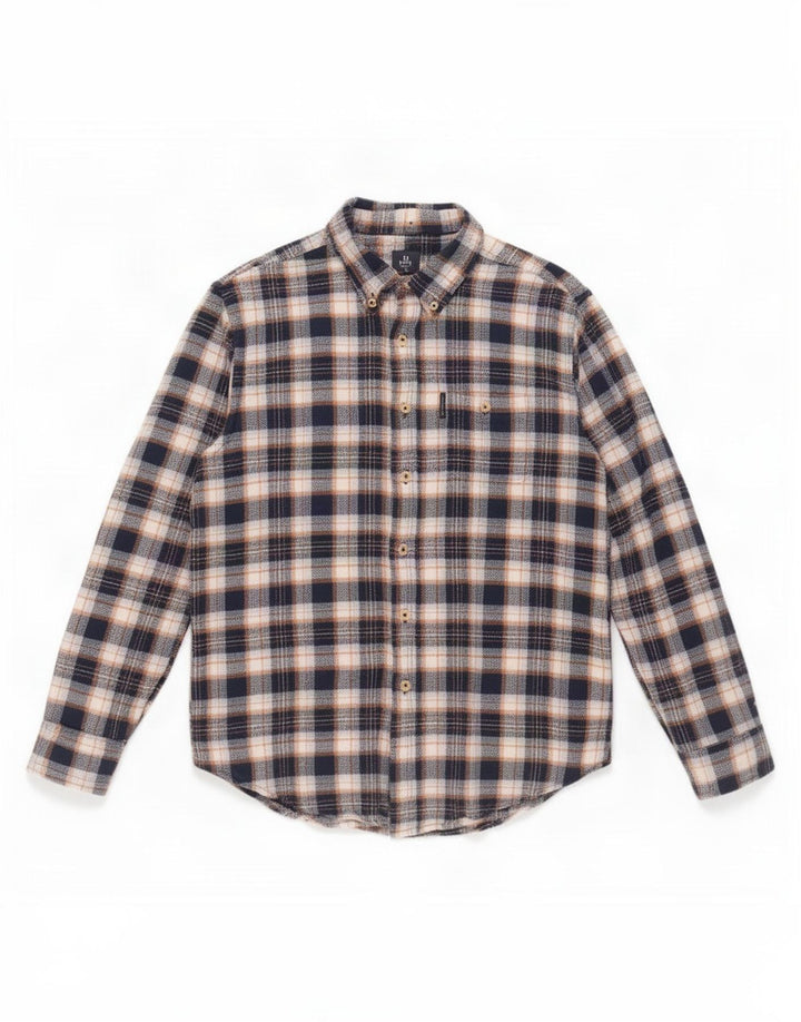 Ben Sherman muška flanelska košulja s velikim plavim karom