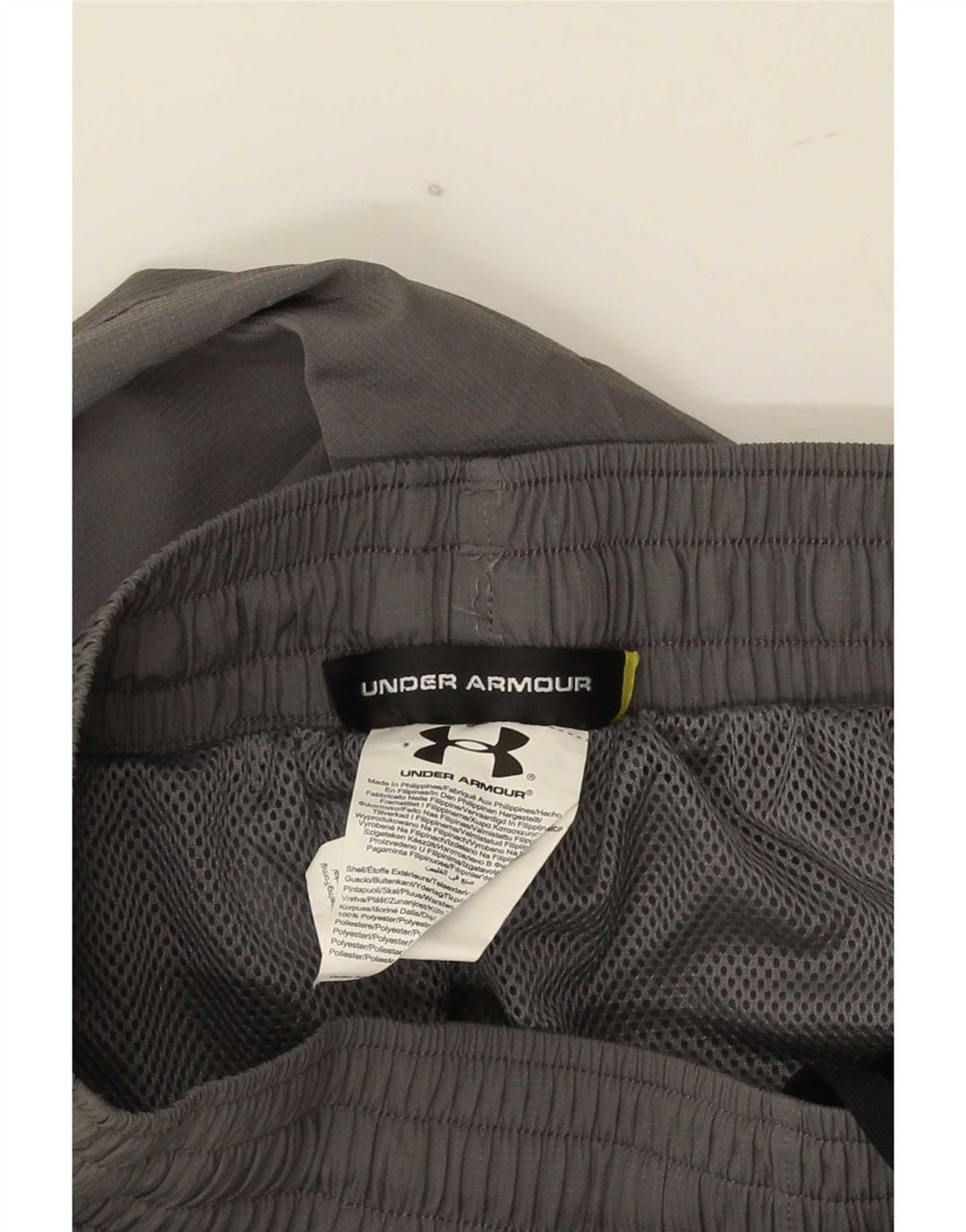 Under Armour muške trenirke Hlače male sive boje od poliestera