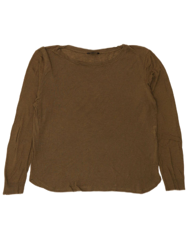Massimo Dutti Ženska majica dugih rukava UK 16 Large kaki