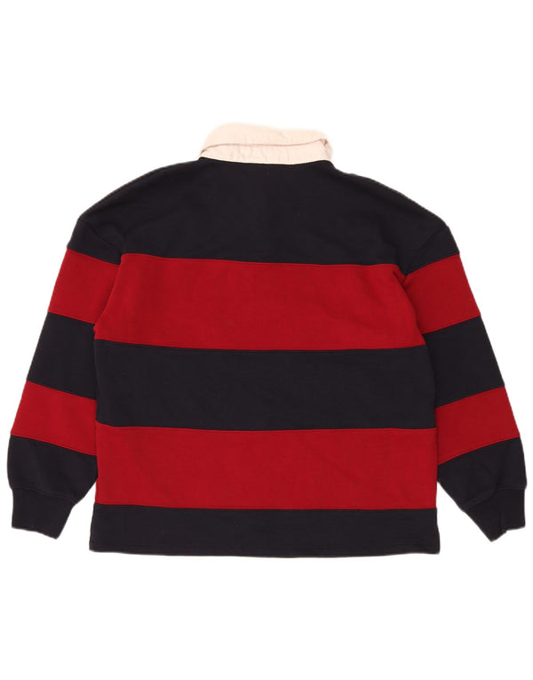 Zara ženska prevelika polo majica za ragbi UK 10 Mala tamnoplava