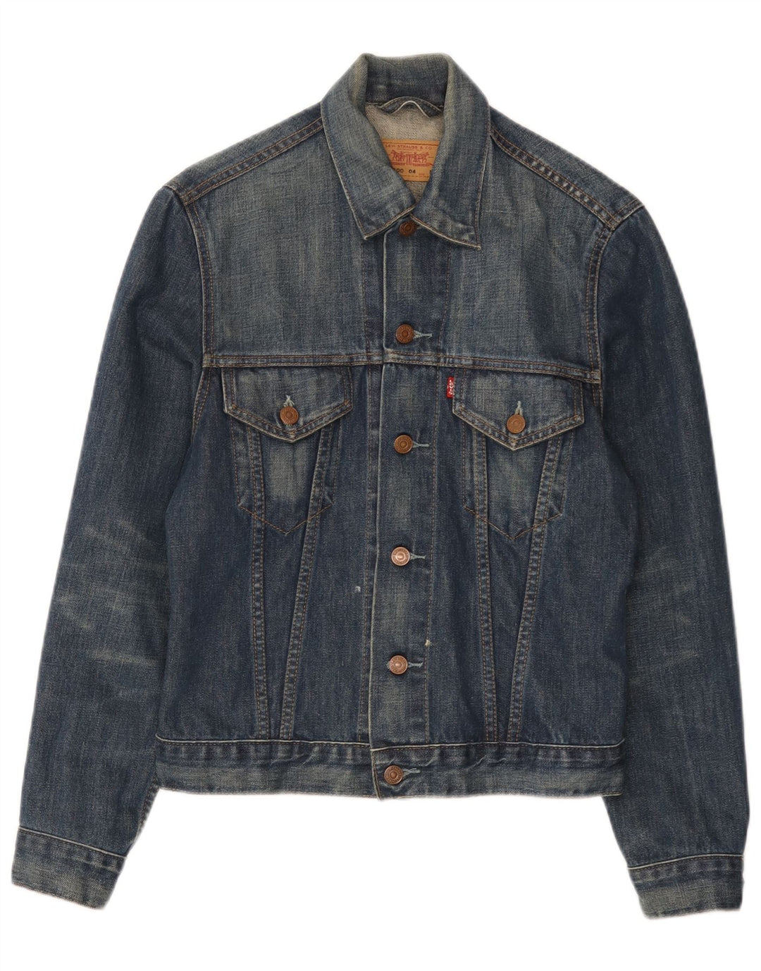 Levi's Boys traper jakna 11-12 godina Srednje plavi pamuk