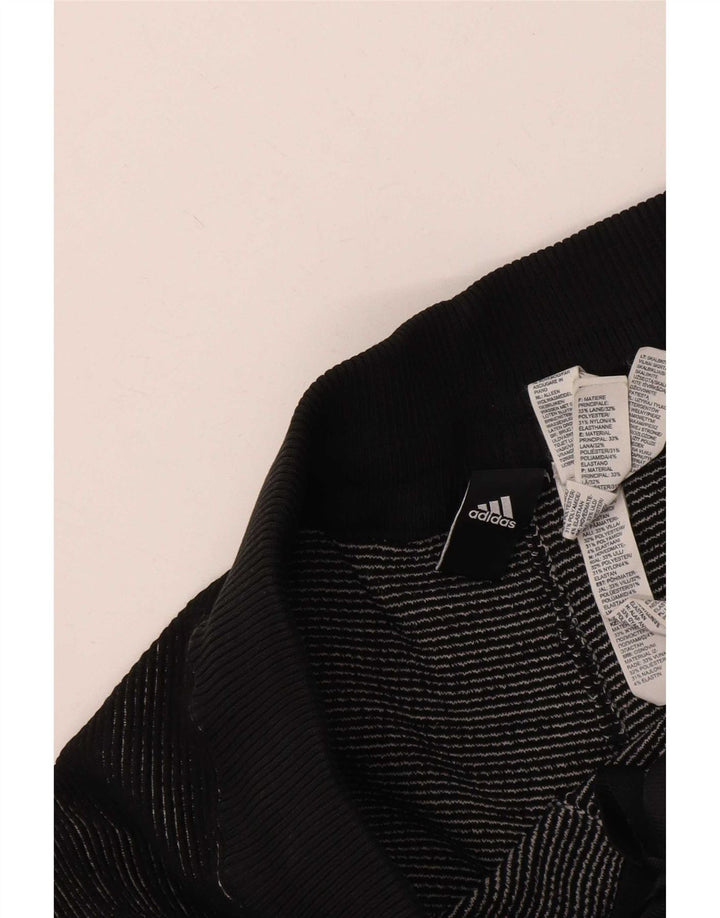 Adidas muška trenirka hlače Joggers srednje crne geometrijske vune