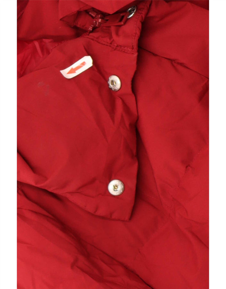 Marks & Spencer ženski preveliki podstavljeni kaput s kapuljačom UK 16 Large Red
