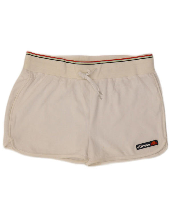 Ellesse ženske sportske kratke hlače UK 16 Veliki bijeli pamuk