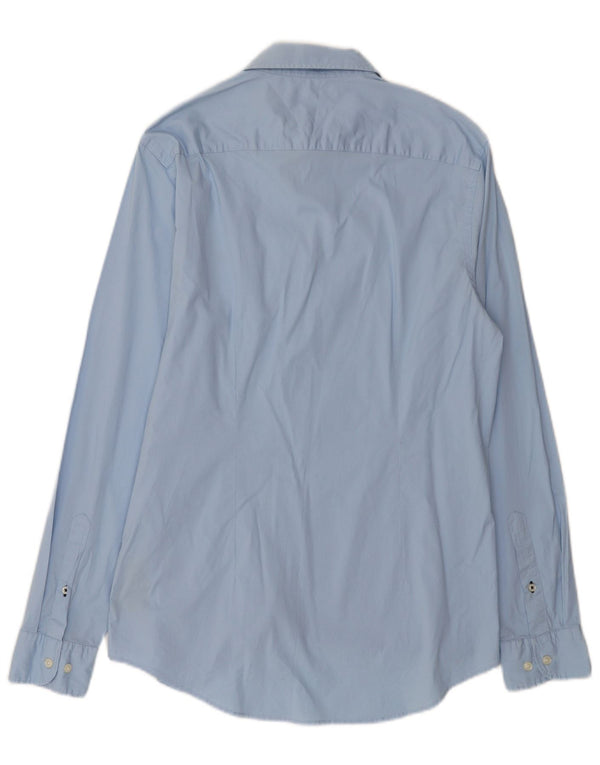 Tommy Hilfiger muška uska majica velike plave boje